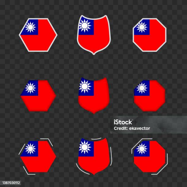 National Symbols Of Taiwan On A Dark Transparent Background Vector national-symbols-of-taiwan-on-a-dark-transparent-background-vector