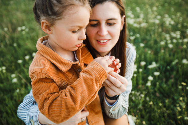 istock Mom and son are active in nature. 1387030317