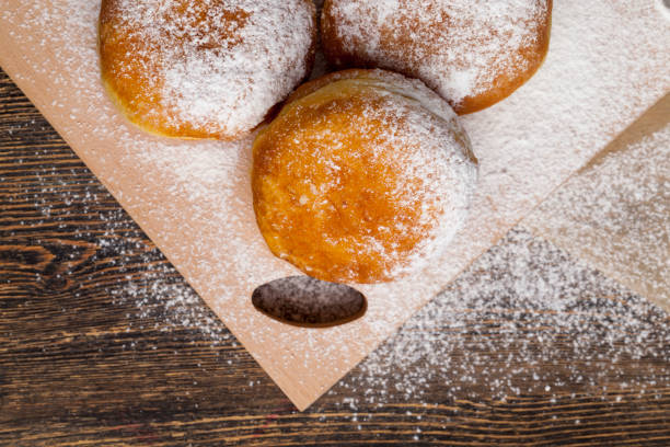 istock fried in oil Berlin donuts with stuffing 1387040456