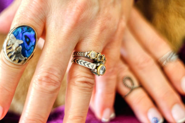istock women's hands and various rings 1387042174