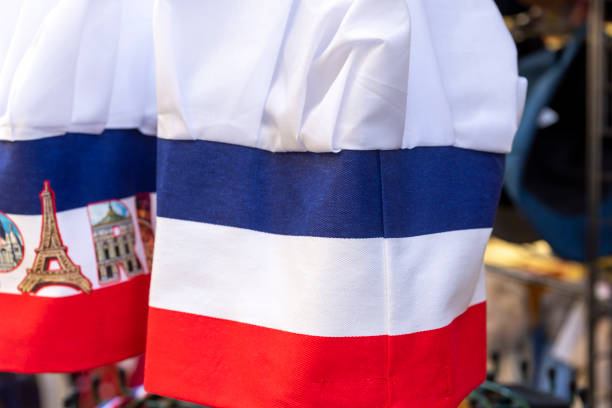 Chefs hat in a street shop in Paris