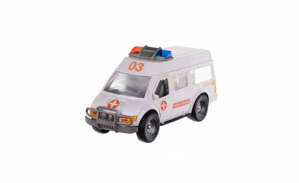 istock ambulance car toy on white background 1387046466