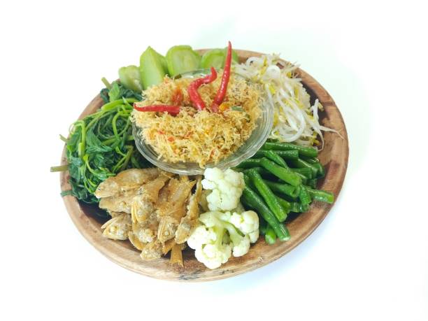istock Urap is a traditional Indonesian dish 1387046936
