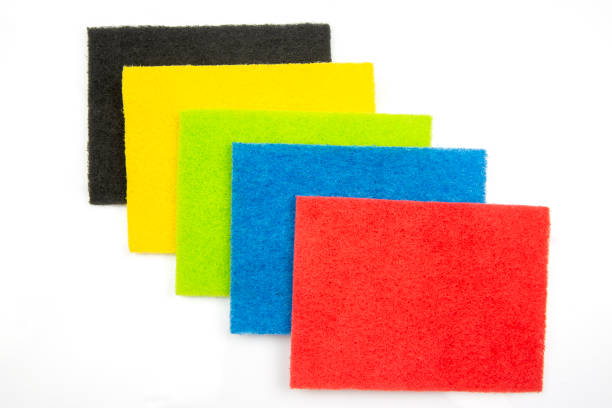 istock colored samples of felt porous material on a white background 1387053176