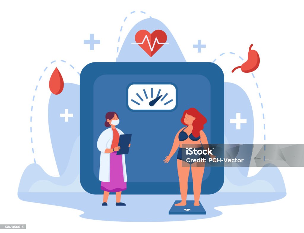 https://media.istockphoto.com/id/1387056016/vector/obesity-woman-weighing-on-scale-at-hospital.jpg?s=1024x1024&w=is&k=20&c=d9uGEGLsDIEGexwF4uNFNGqXByRdrnXq-vCD6rKAsx0=