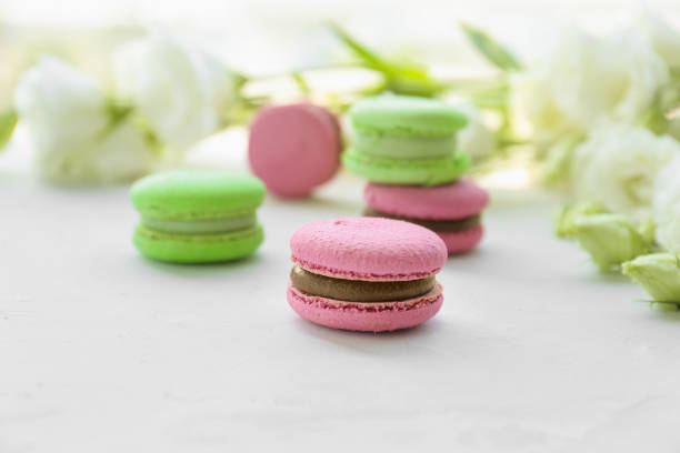 istock Flowers and dessert close up 1387066268