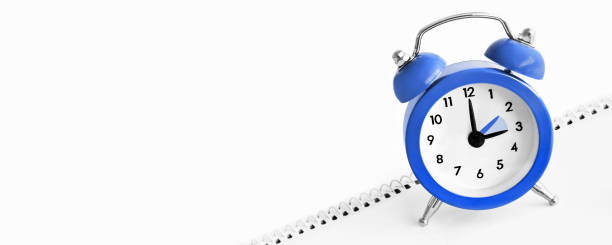 istock Calendar with blue clock and summertime 1387068143