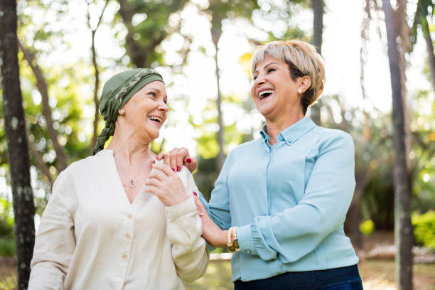 istock Friends, cancer patient 1387070814