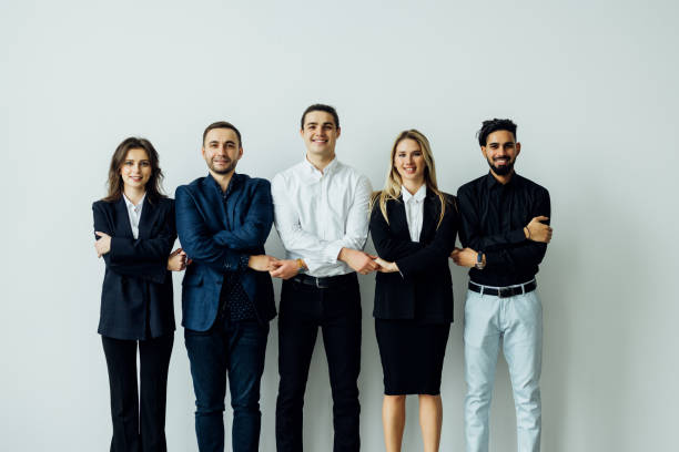 istock Business handshake in lofty office a deal is struck 1387081021