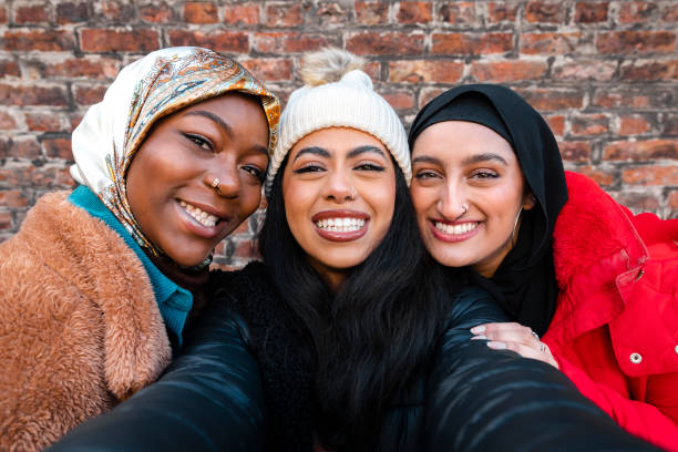 istock Happy Friends Selfie 1387082218