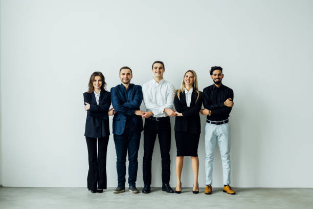 istock Business handshake in lofty office a deal is struck 1387084149