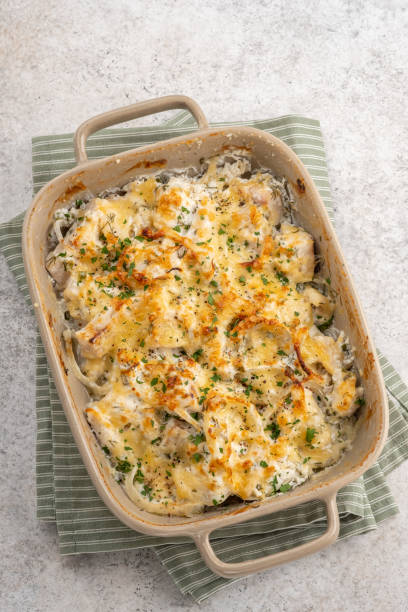 istock White fish casserole, cauliflower and potato 1387086745