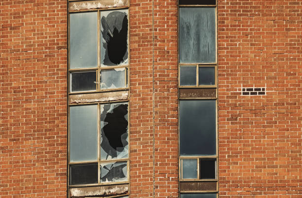 istock Apartment Building Demolition 1387088788