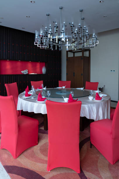 istock Restaurant interior, part of hotel 1387099003