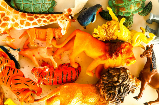 istock Close-up of plastic animal 1387099179