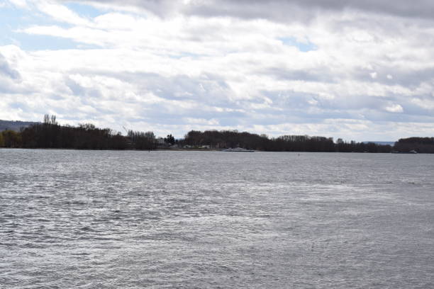 istock wide Rhine with two islands 1387099564