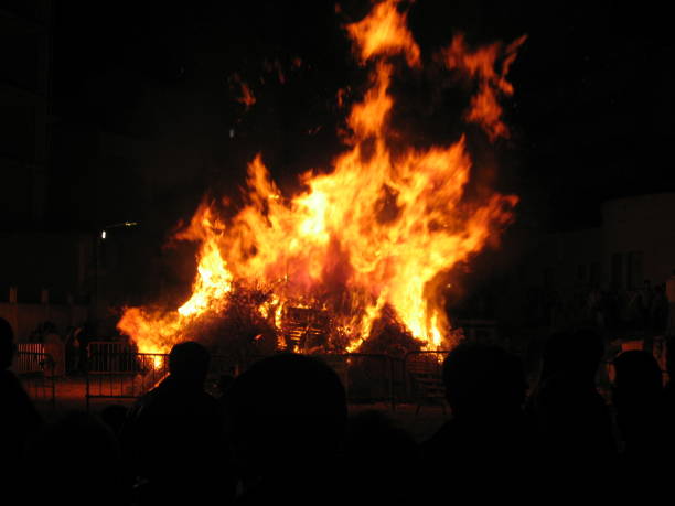 istock Bonfire on All Saints' Day, Spain 1387099715