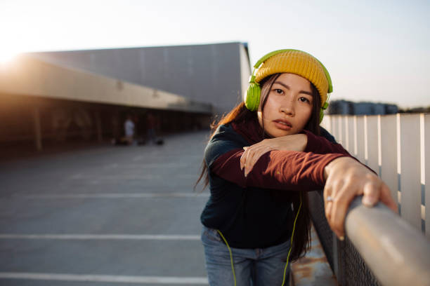 istock Young asian urban girl 1387102633
