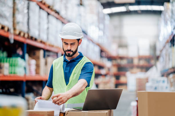 istock Warehouse foreman making sure all the products are shipped as per the schedule 1387105338