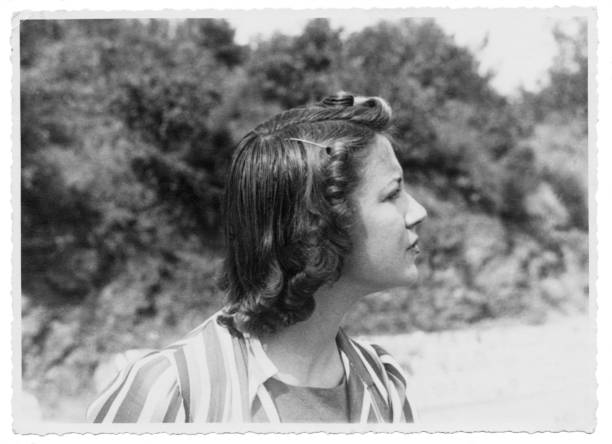 Young woman in 1938.