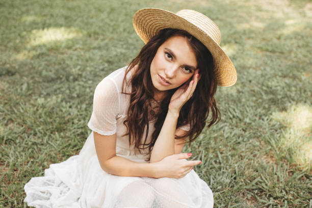 istock Beautiful girl enjoying summer 1387126839