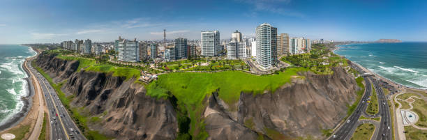 istock Aerial view of Lima city, Peru 1387126909