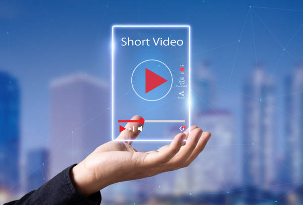 istock Short Video marketing concept. 1387133946