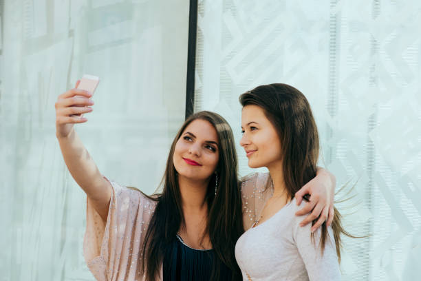 istock women taking selfie in the budapest 1387134193