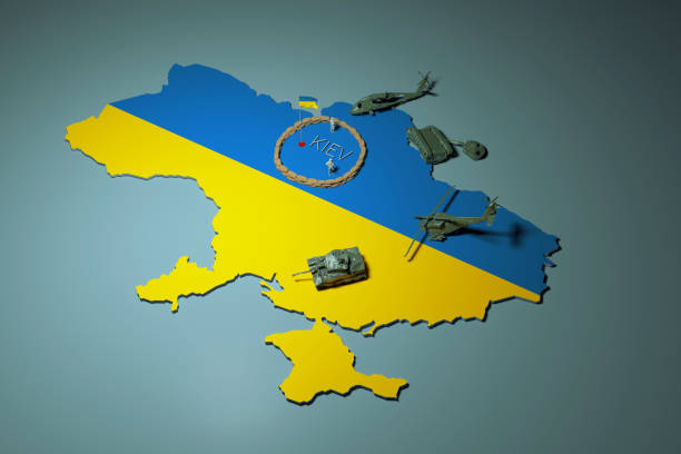 istock Ukraine capital Kiev defending againt russian army 1387134331