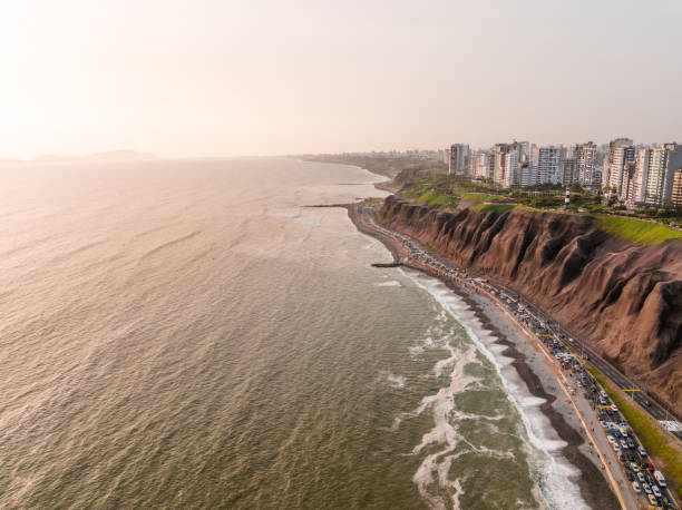 istock Aerial view of Lima, Peru 1387138471