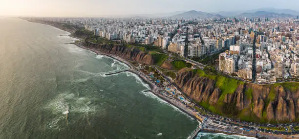 Photo of Aerial view of Lima, Peru