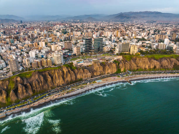 istock Aerial view of Lima, Peru 1387138481