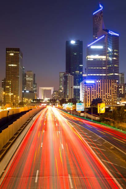 istock Modern La Defense Financial District at Dusk, Paris 1387138584