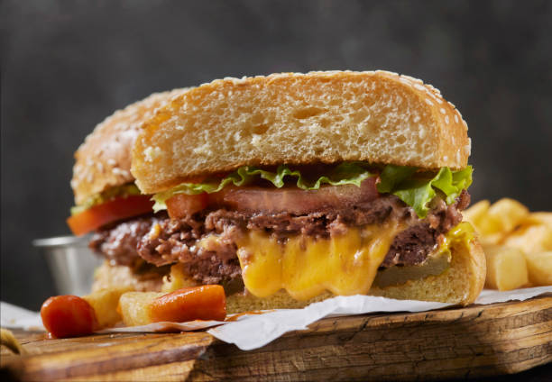 istock The Juicy Lucy Stuffed Cheeseburger 1387143075