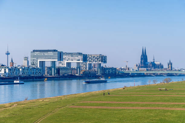 istock Rhine River at Cologne, Germany 1387147518