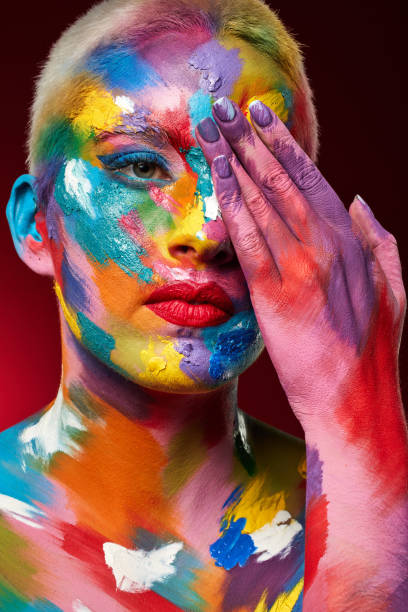110+ Paint Over Eyes Stock Photos, Pictures & Royalty-Free Images - iStock
