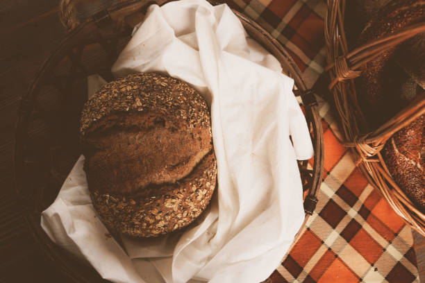 istock delicious natural aesthetic baked bread 1387152576