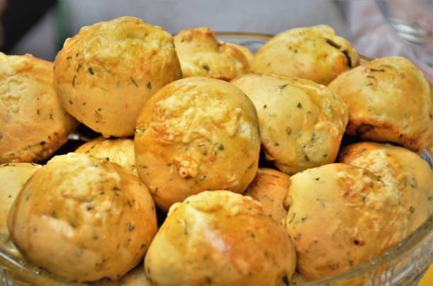 istock Dish with potato breads stuffed with cheese and spices 1387156836