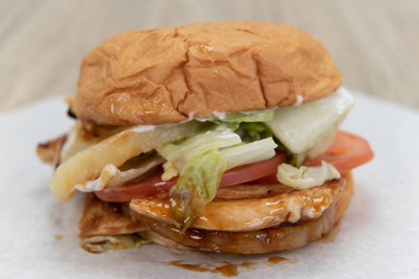 istock Tempting fast food meal on the go. 1387171484