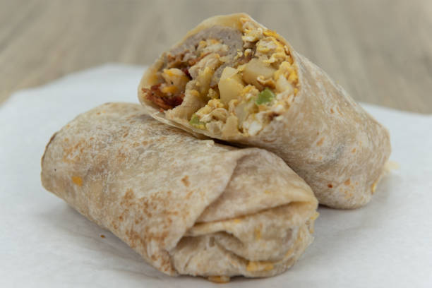 istock Tempting fast food meal on the go. 1387171497