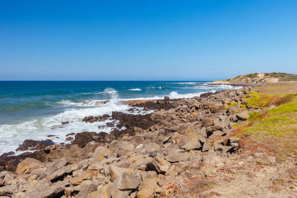 istock Thirteenth Beach at Barwon Heads in Australia 1387172944