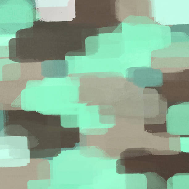 istock Abstract background illustration of colorful paints 1387176868