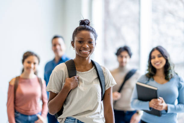 istock Portrait of University Students 1387183595