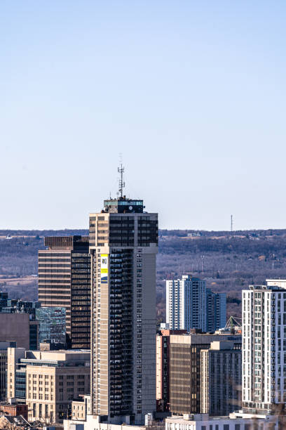 istock Old condo building design in Hamilton 1387189914