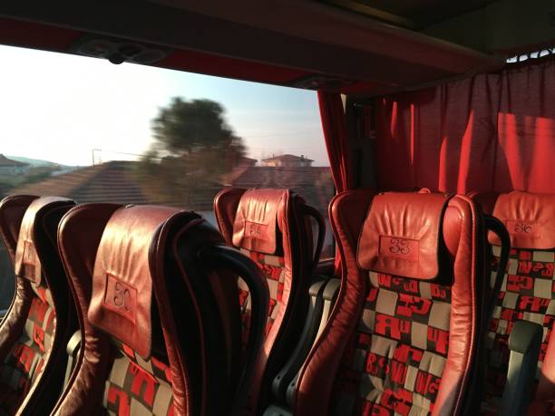 istock Bus Interiors in a travel. 1387203836