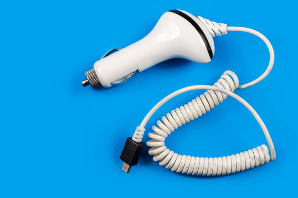 istock Car charger for smartphone. 1387205438