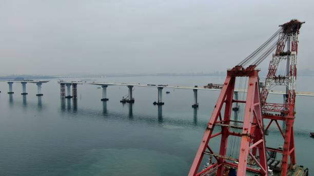 istock build a cross-sea highway 1387211641