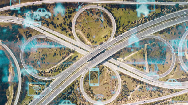 istock Transportation and technology concept. Intelligent Transport Systems. Mobility as a service. 1387220864