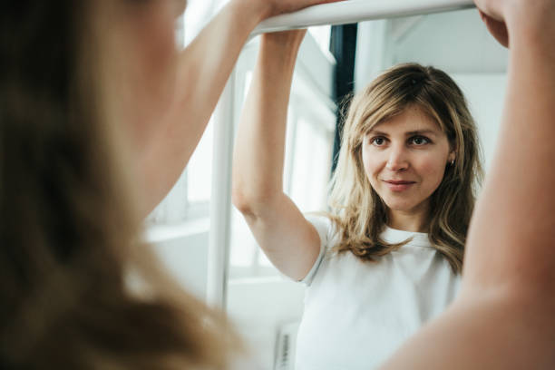 istock Handsome blond hair woman 1387223565