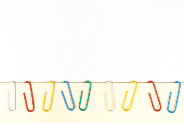 istock a row of colored paper clips 1387237195